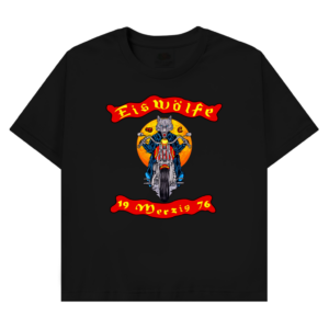 T-Shirt MCE-Wolf auf Bike