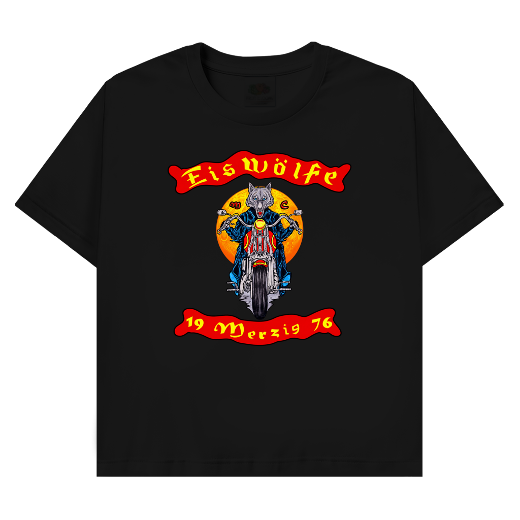 T-Shirt MCE-Wolf auf Bike